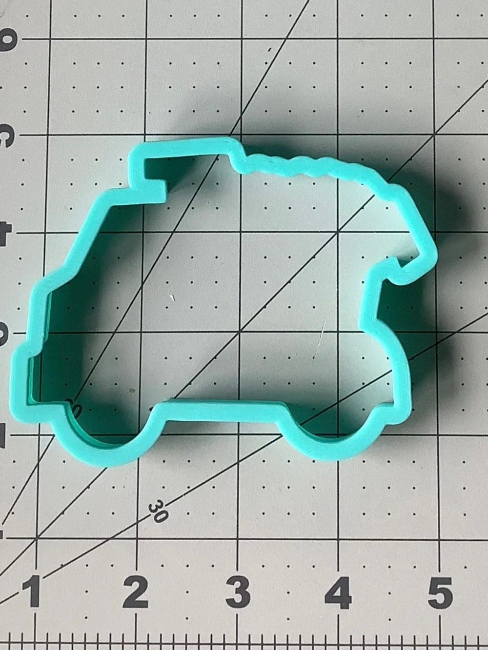 Plastic Construction Vehicle Cookie Cutter Set (4 pcs)